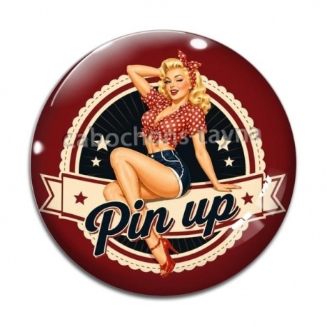 Cabochon Verre - pin up