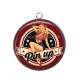 Pendentif Cabochon Argent - pin up