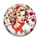 Cabochon Verre - pin up