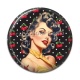 Cabochon Résine - pin up