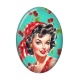 Cabochon Résine Ovale - pin up