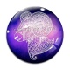 Cabochon Verre - signe astrologie