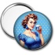Miroir de poche - pin up