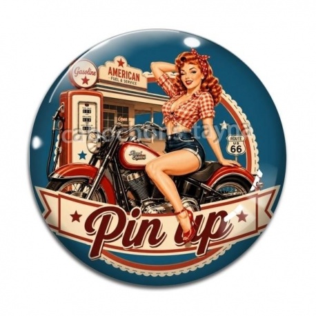 Cabochon Verre - pin up