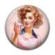 Cabochon Résine - pin up