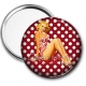 Miroir de poche - pin up