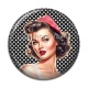Cabochon Résine - pin up