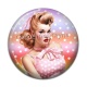 Cabochon Résine - pin up