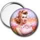 Miroir de poche - pin up