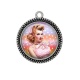 Pendentif Cabochon Argent - pin up