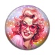 Cabochon Résine - pin up