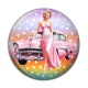 Cabochon Résine - pin up