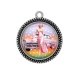Pendentif Cabochon Argent - pin up