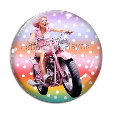 Cabochon Verre - pin up