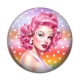 Cabochon Résine - pin up