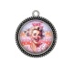 Pendentif Cabochon Argent - pin up