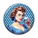 Cabochon Résine - pin up