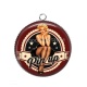Pendentif Cabochon Argent - pin up