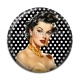 Cabochon Résine - pin up