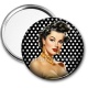 Miroir de poche - pin up
