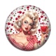 Cabochon Résine - pin up