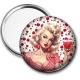 Miroir de poche - pin up