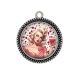Pendentif Cabochon Argent - pin up