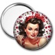 Miroir de poche - pin up