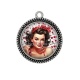 Pendentif Cabochon Argent - pin up