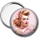 Miroir de poche - pin up