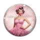 Cabochon Verre - pin up