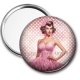 Miroir de poche - pin up