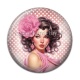 Cabochon Résine - pin up