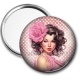 Miroir de poche - pin up