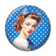 Cabochon Résine - pin up
