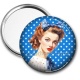 Miroir de poche - pin up