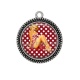 Pendentif Cabochon Argent - pin up
