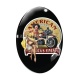Cabochon Verre Ovale - pin up