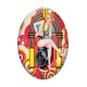 Cabochon Verre Ovale - pin up