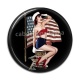 Cabochon Résine - pin up