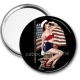 Miroir de poche - pin up