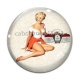 Cabochon Verre - pin up