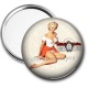 Miroir de poche - pin up