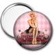 Miroir de poche - pin up