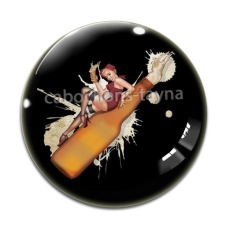 Cabochon Verre - pin up