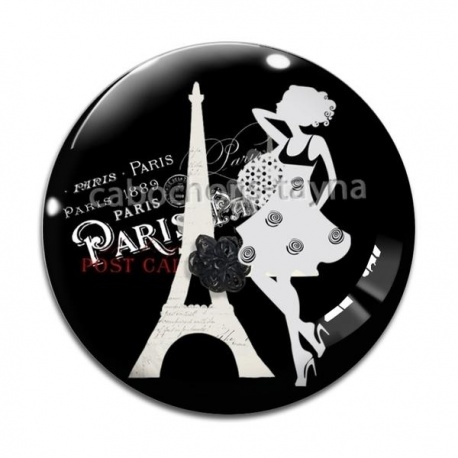Cabochon Verre - pin up