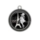 Pendentif Cabochon Argent - pin up