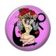 Cabochon Résine - pin up