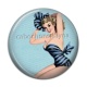 Cabochon Résine - pin up