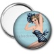 Miroir de poche - pin up